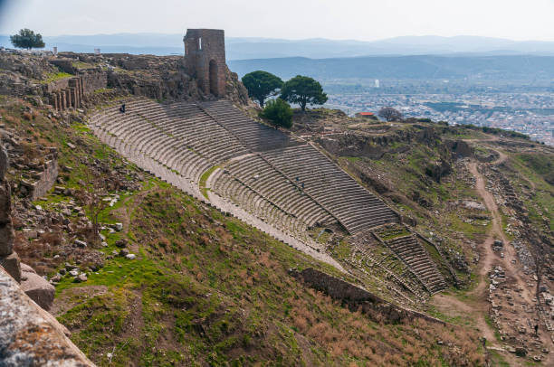 istock Pergamon Ancient City Photos  İzmir TURKIYE 1950227110