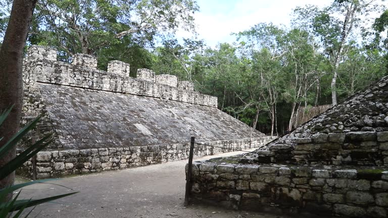 Coba mayan ruins in Mexico