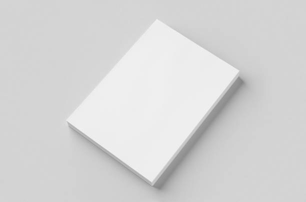 istock Cv, resume, letterhead, invoice mockup. Stack of A4 papers on a grey background. 1950467983
