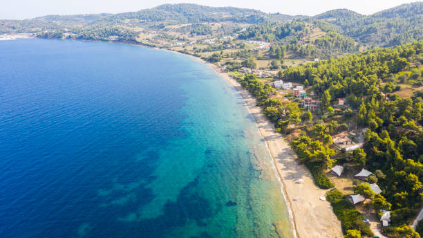istock Aerial view at the beach. 1950470647