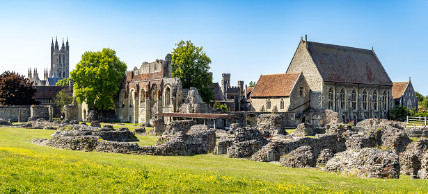 St. Augustines Abbey in Caterbury city, England, United Kingdom