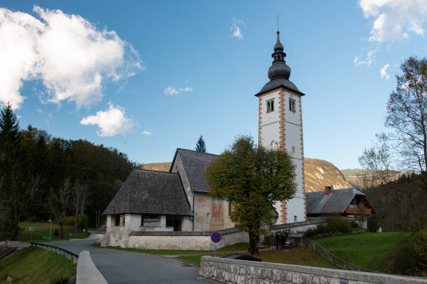 Bohinj lake in the morning