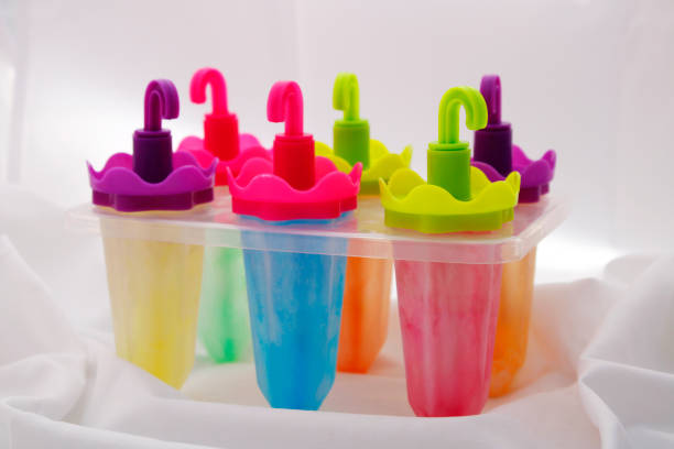 A lot of colorful straws.