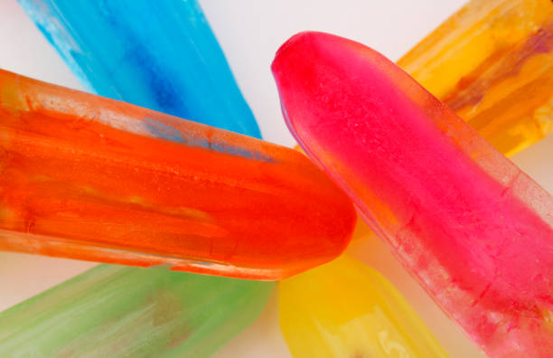 istock Colorful homemade water ice cream 1950588536