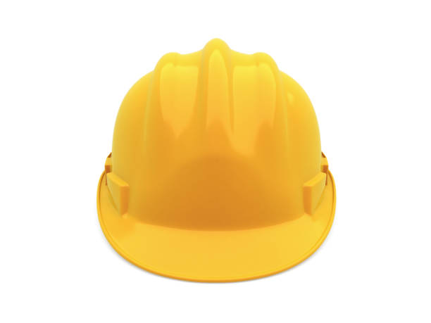 istock yellow safety helmet (clipping path) 1950605298