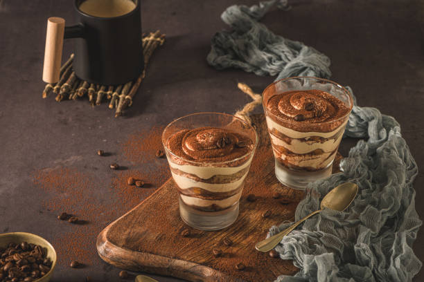 istock Tiramisu dessert in glasses 1950607921
