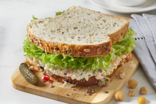 istock Creamy Chick Pea Salad Sandwich 1950610533