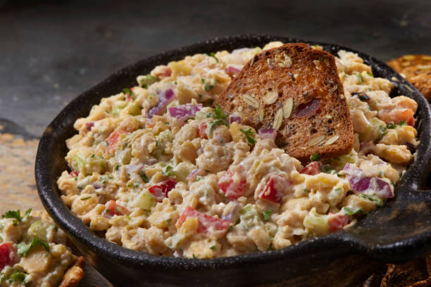 istock Creamy Chick Pea Salad Dip 1950614230