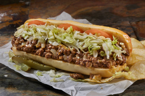 istock Chopped Cheese Steak Sandwich 1950615286