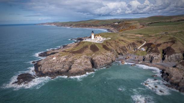 istock View of Killantringan lighthouse, Scotland 1950684325