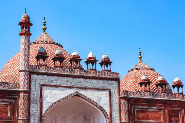 istock Beautiful architecture of Jama Masjid in Agra. 1950767557