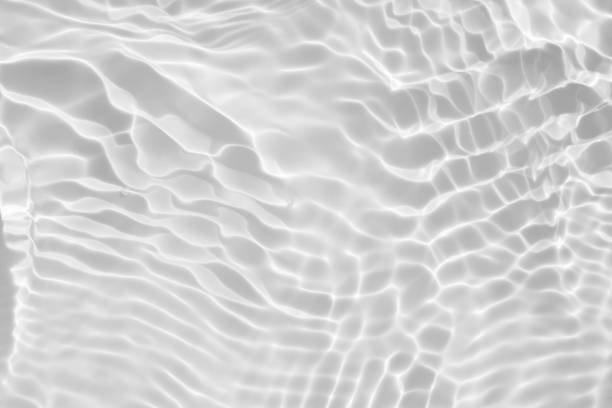 istock Abstract white transparent water shadow surface texture natural ripple background 1951036422