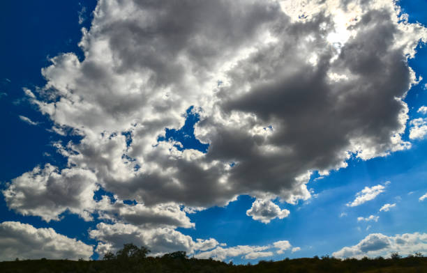 istock White storm clouds over the Kuyalnitsky estuary before the rain 1951053346