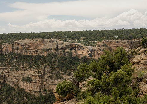 One of the largest cliff dwellings in Mesa Verde National Park