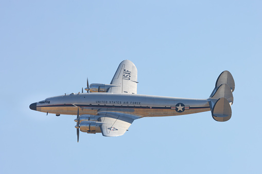 Side view of a C-121 Constellation
