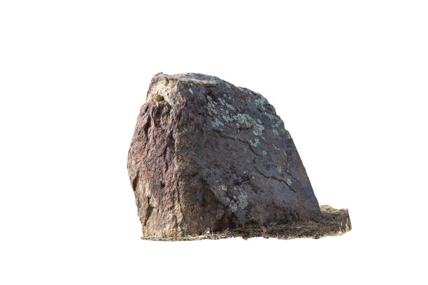 istock Isolated boulder with various textures and colors from Pescott Arizona 1951197363