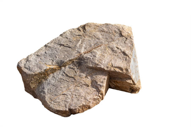 istock Isolated boulder with various textures and colors from Pescott Arizona 1951197383