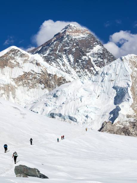 istock mount Everest glacier hikers Nepal Himalayas mountains 1951268917
