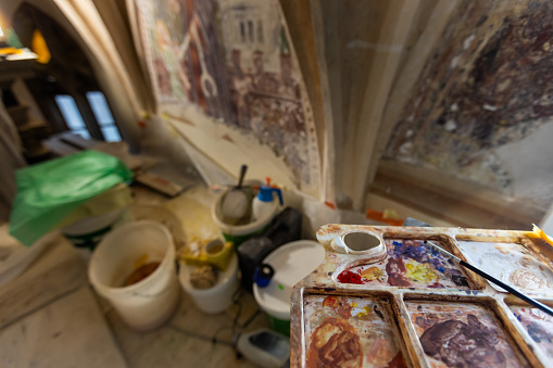 Environment of Art Renovation Restores - Restoring Frescoes Lifestyle