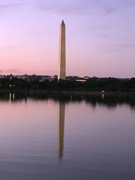 istock View of Washington Monument at sunset 1951378315