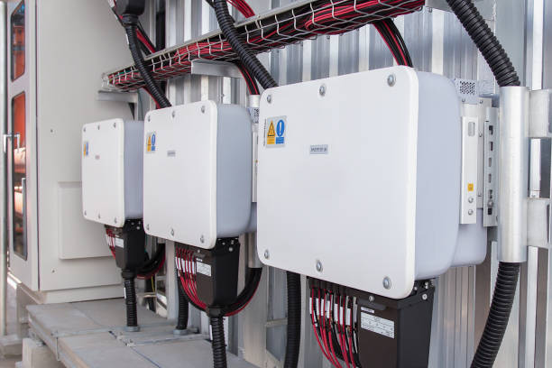 istock White inverter of solar cell power generation system 1951384494