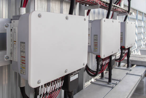 istock White inverter of solar cell power generation system 1951384499