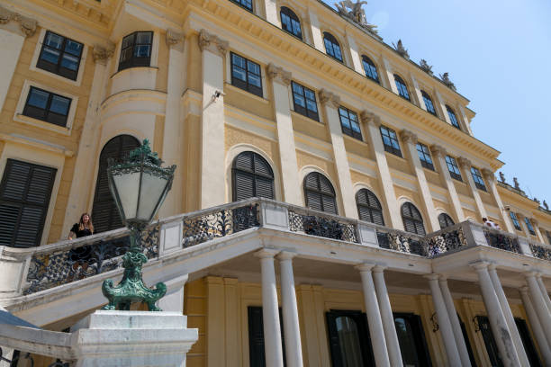 Vienna, Austria - June 18, 2023: Summer Imperial Palace  Schoenbrunn