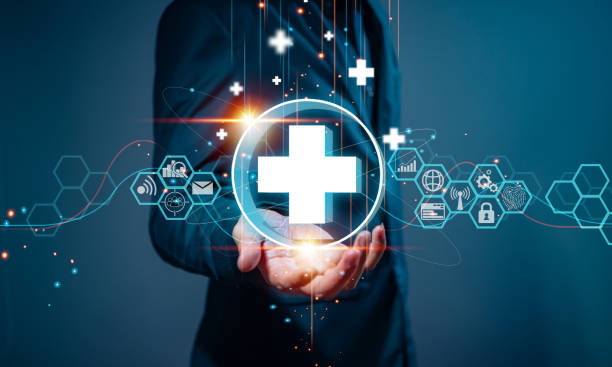 istock Businessman holding virtual blue plus sign to offer positive thing with thinking mindset symbol concept, like benefits, personal development, Profit, health insurance, growth concepts. 1951661717