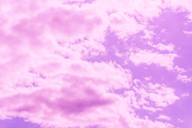 istock Beautiful dramatic pink cloud sky purple and violet tones Background.Toned. 1951756839