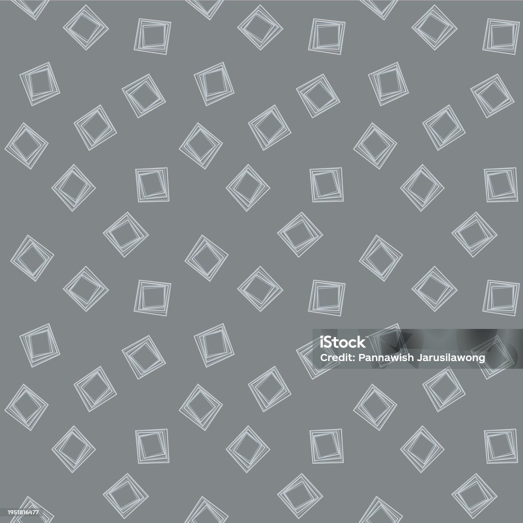 Japan Square Pattern Japanese Square Motif Vector Seamless Pattern Stock Illustration ...