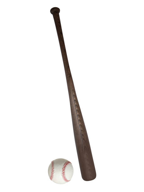 istock baseball ball and bat isolated 1951836811