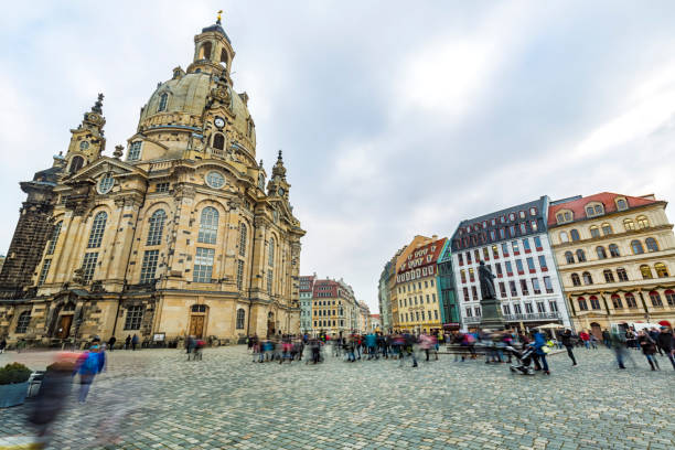Dresden Frauenkirche, long exposure