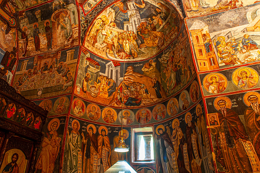 03.05.2021 Pirot, Sebria Image of medieval Monastery of St. John the Theologian, Serbia
