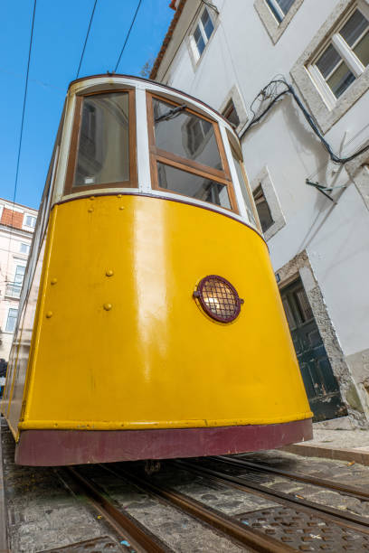 istock The famous yellow tramway in Lisbon 1952005073