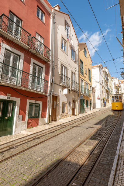 istock The famous yellow tramway in Lisbon 1952019221