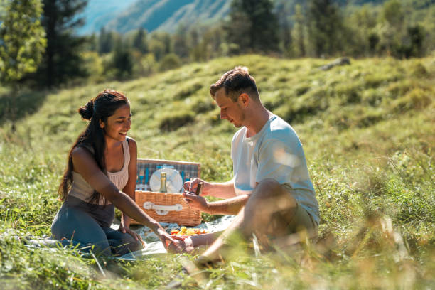 istock Outdoor Engagement for Joyful Pair 1952020838