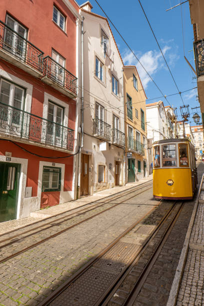 istock The famous yellow tramway in Lisbon 1952024504