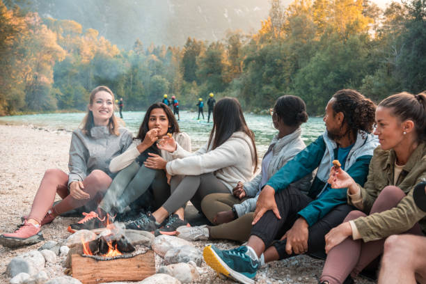 istock Happy Multi-Ethnic Friends Enjoying Nature's Serenity 1952027213