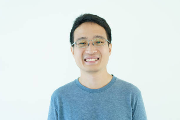 istock Asian delighted man portrait close up. 1952027228