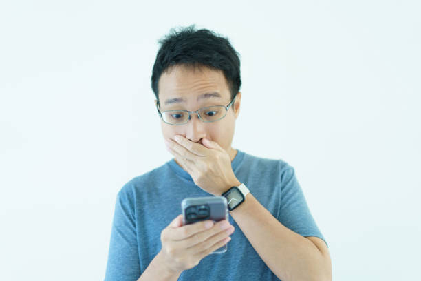 istock Asian delighted man portrait close up. 1952027738