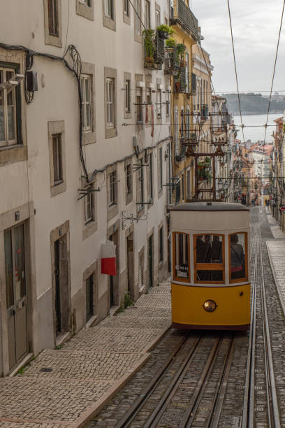 istock The famous yellow tramway in Lisbon 1952044808