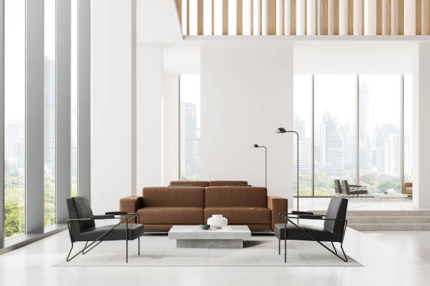 istock White and wooden office waiting room interior 1952129140