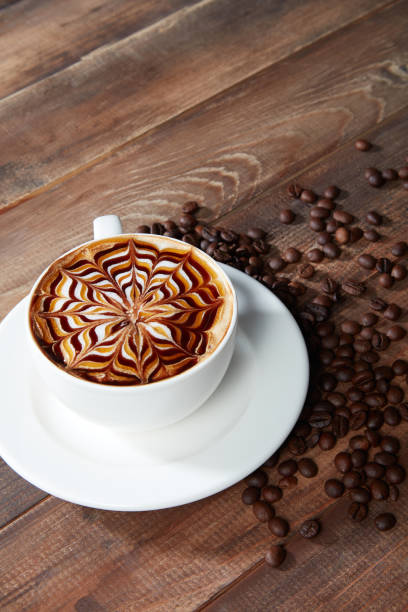 istock Top View Of Special Coffee On Table 1952137502