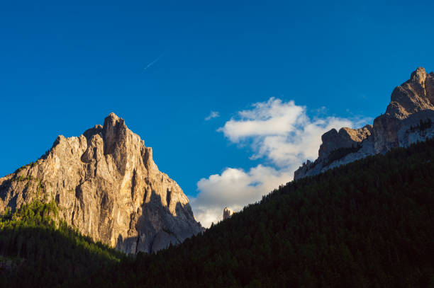 istock mount Catinaccio range with clouds, Dolomites, Italy 1952142950