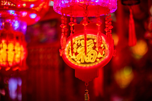 Chinese New Year traditional character 