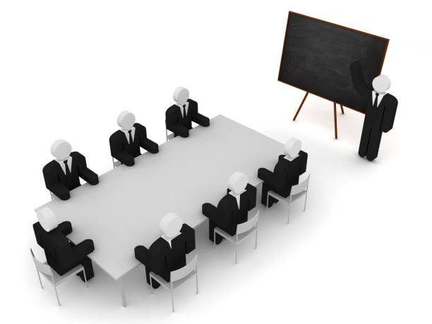 Businessman presentation training teamwork business boardroom