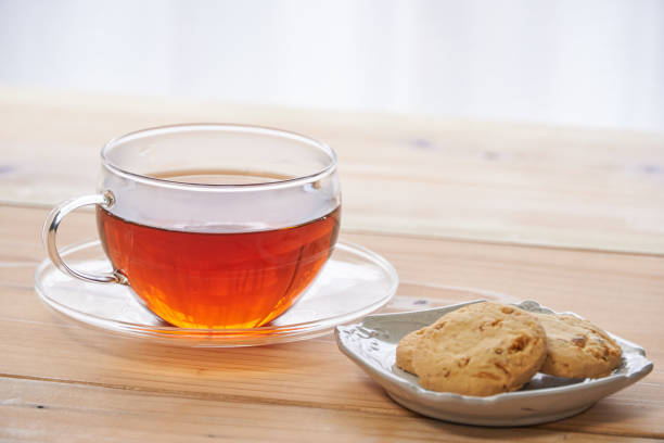 istock Image of drinking hot tea at tea time 1952316968