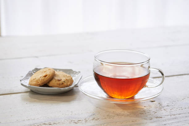 istock Image of drinking hot tea at tea time 1952318005