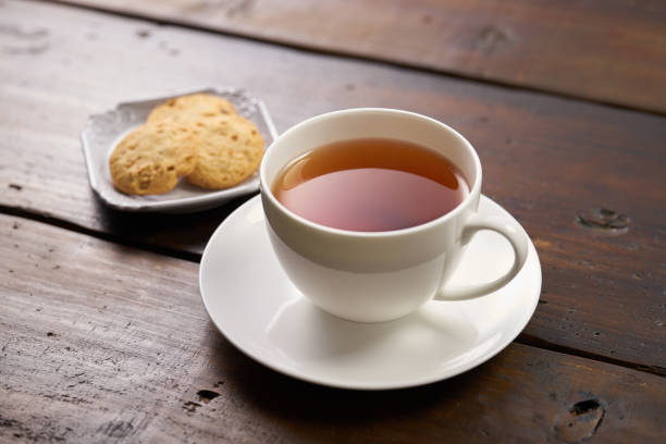 istock Image of drinking hot tea at tea time 1952318611