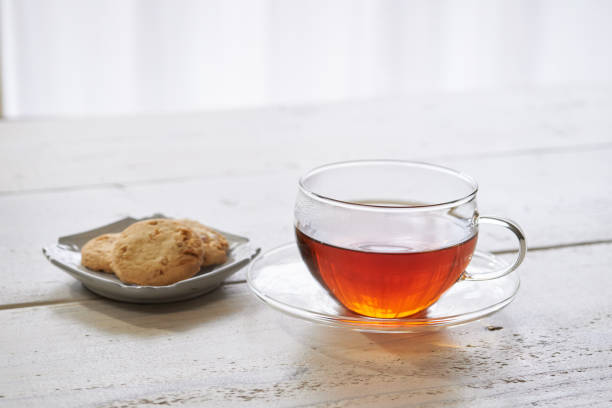 istock Image of drinking hot tea at tea time 1952320255